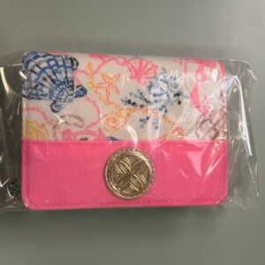 Lilly Pulitzer Card Case with Playing Cards. NWOT